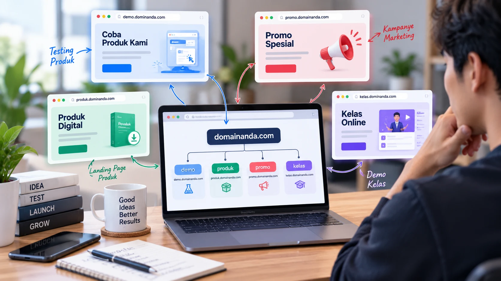 Mengapa Subdomain Cocok untuk Testing Produk dan Kampanye
